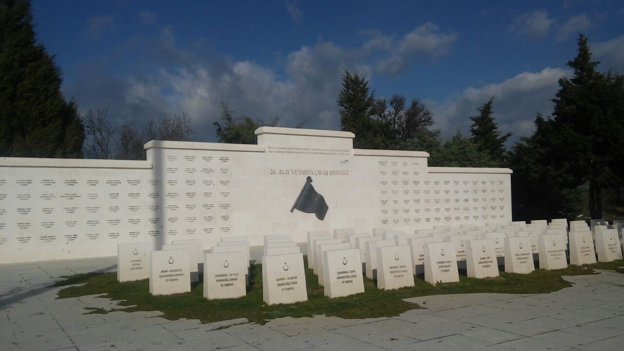 26. Alay 3. Tabur Yahya Çavuş Şehitliği Girişi