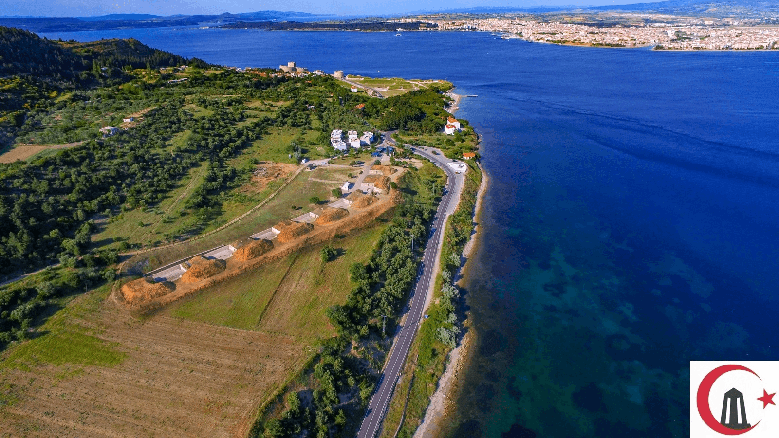 Rumeli Mecidiye Tabyası Denizden Görünüm