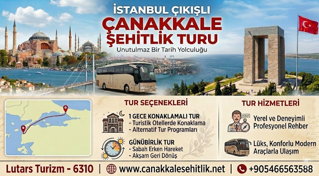 İstanbul'dan Çanakkale Turları