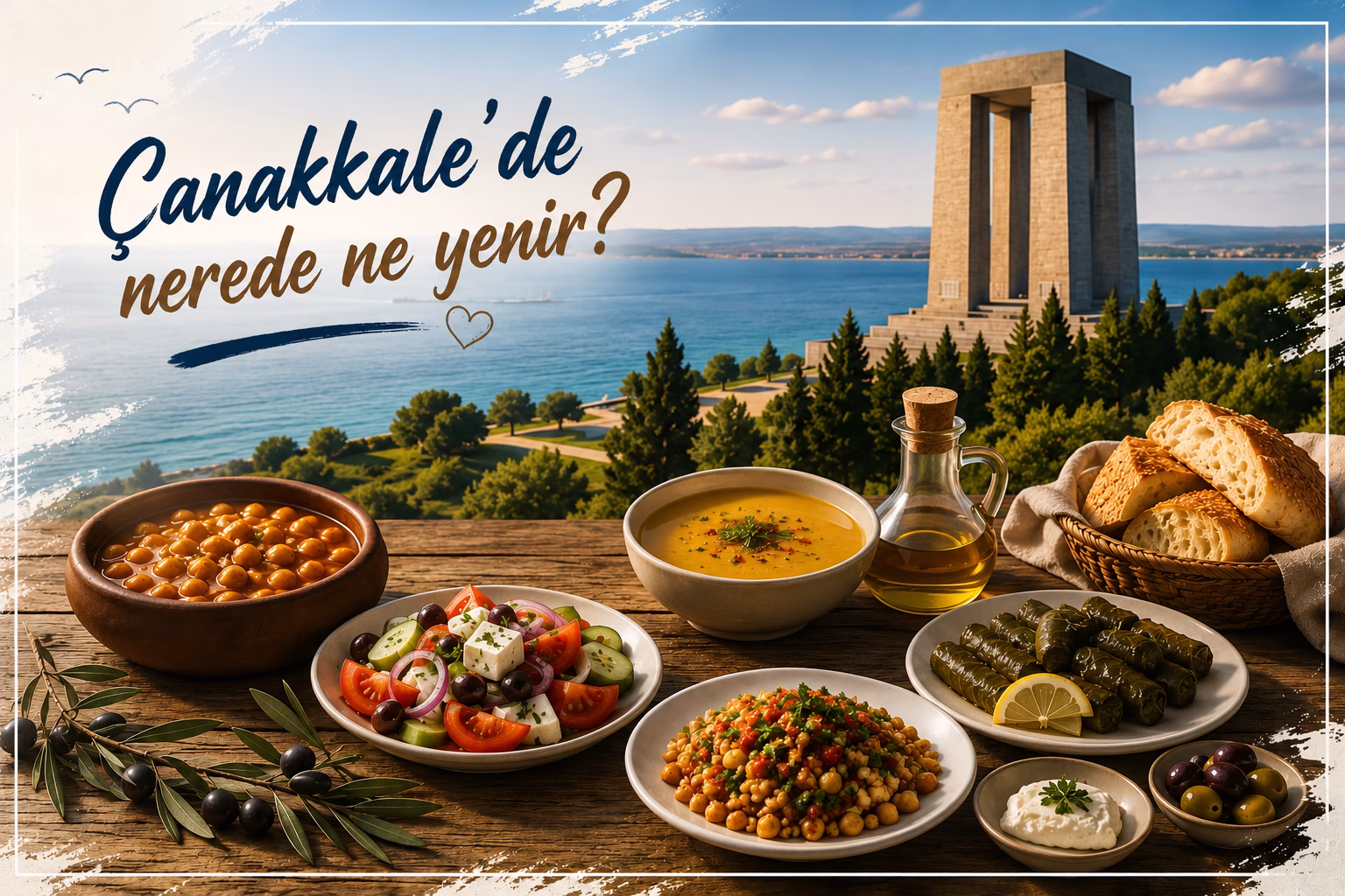 Çanakkale Şehitlik - Tarihi Alan Rehberi Ne Yenir